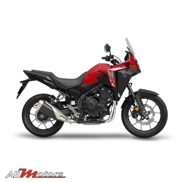 honda nx 500 rojo con logo all motors